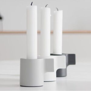 ❄️4 For $20 IKEA Ypperlig taper candle/tea light holder - 3 piece set
